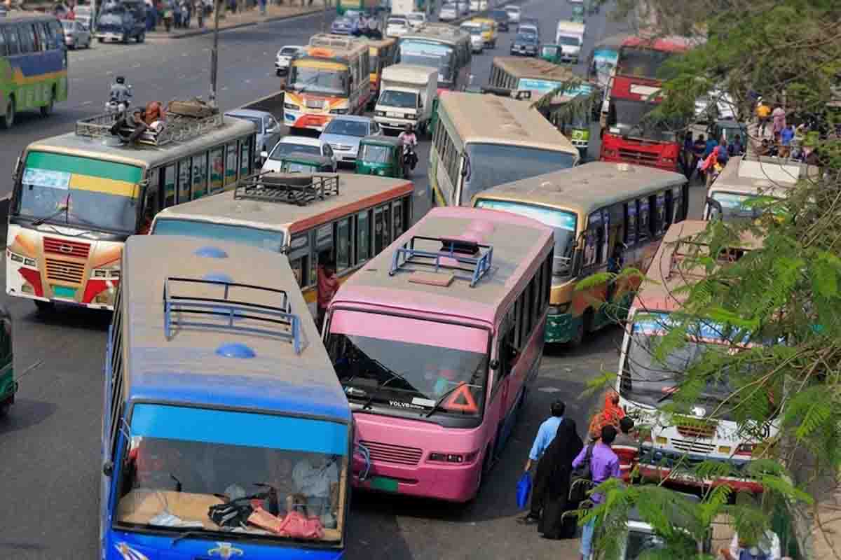 প্রতি কিলোমিটারে বাসভাড়া বাড়ল ১৭ পয়সা