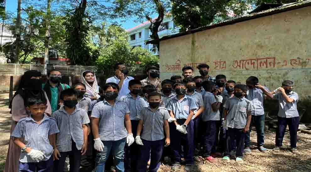 ডেঙ্গু প্রতিরোধে সিলেট মহানগর ছাত্রদলের সচেতনতামূলক কর্মসূচি