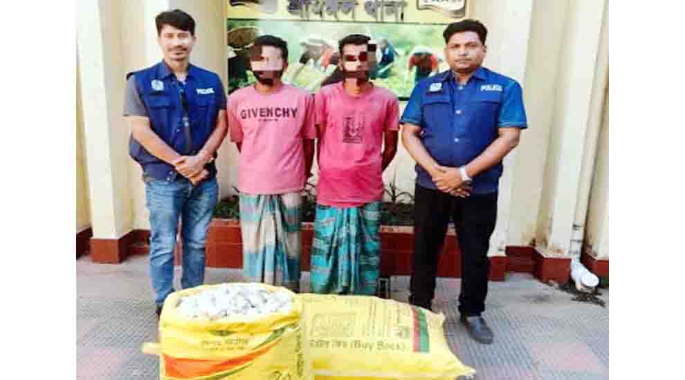 শ্রীমঙ্গলে ৯০ কেজি ভারতীয় রসুন জব্দ, গ্রে প্তা র ২
