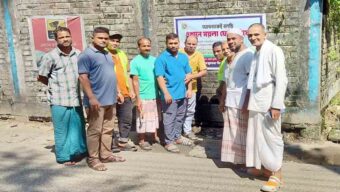 ময়লা দেখলেই ছুটে আসেন জুয়েল, লাগান সচেতনতামূলক সাইনবোর্ড