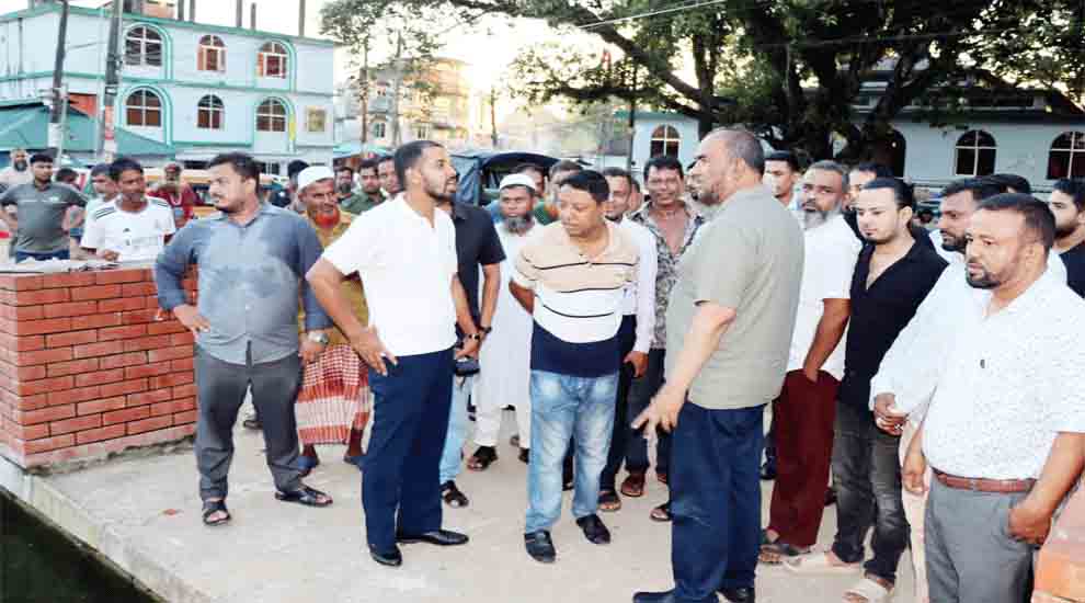 রাষ্ট্রপতির সফর উপলক্ষে শাহপরান (রহ.) মাজারের প্রস্তুতি পরিদর্শনে সিসিক প্রশাসক