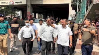 মিরপুরে দখলমুক্ত ফুটপাত পরিদর্শন করলেন প্রধানমন্ত্রী
