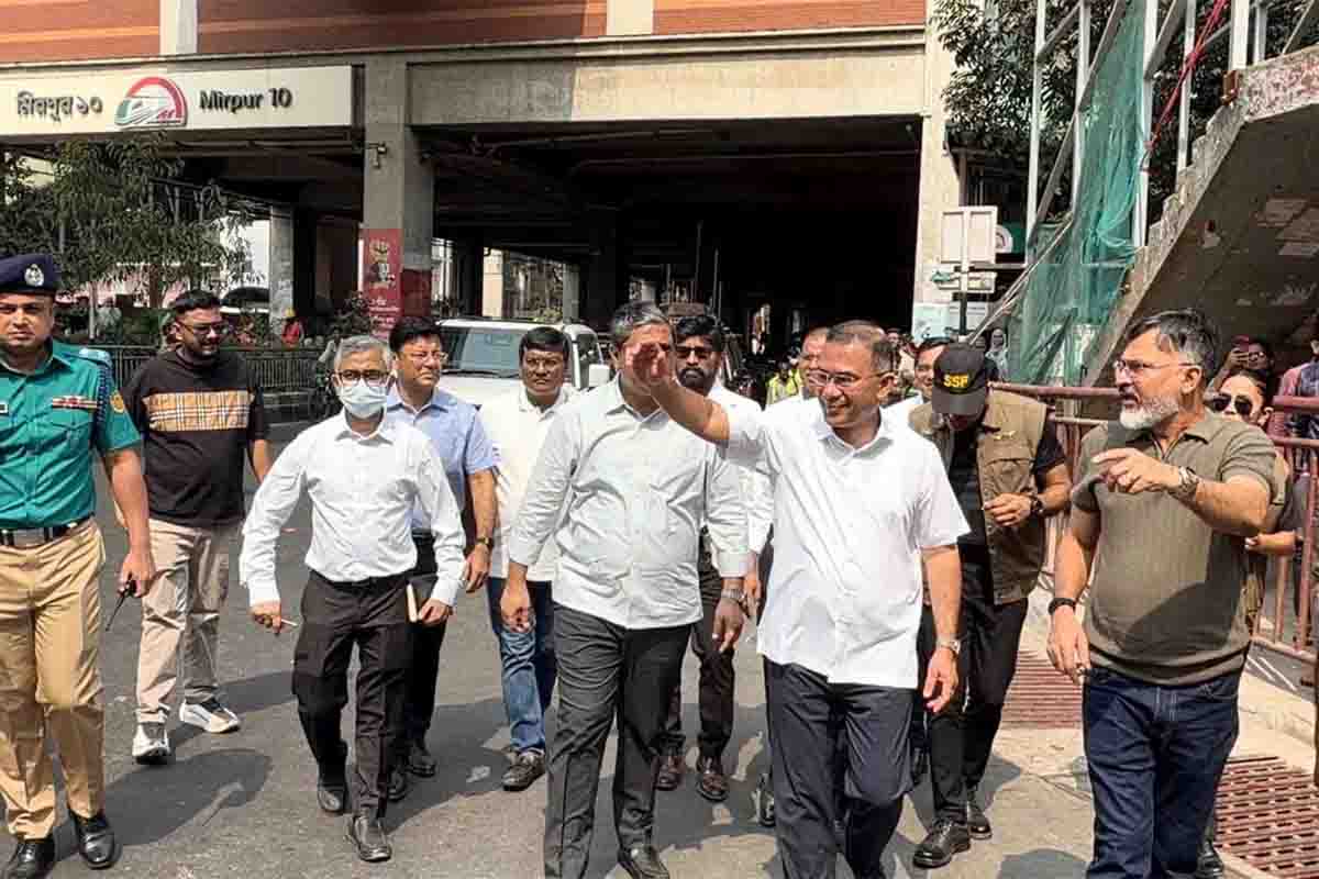 মিরপুরে দখলমুক্ত ফুটপাত পরিদর্শন করলেন প্রধানমন্ত্রী