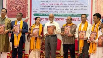 দুর্গাপূজার শিক্ষা হোক সত্য প্রতিষ্ঠা ও অন্যায় দূর করার প্রেরণা : এলজিআরডি মন্ত্রী