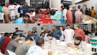 শাবিপ্রবির হলে খাবারের মান ও পরিচ্ছন্নতা দেখতে ডাইনিংয়ে উপাচার্য