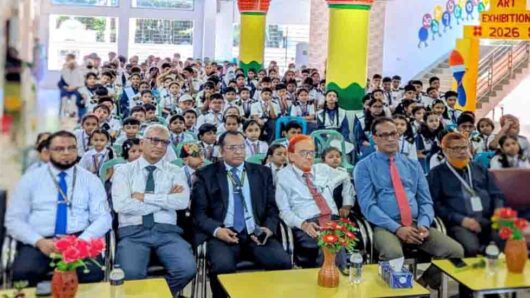 স্কলার্সহোম টিলাগড় ক্যাম্পাসে তিন দিনব্যাপি আর্ট এক্সিবিশন সম্পন্ন