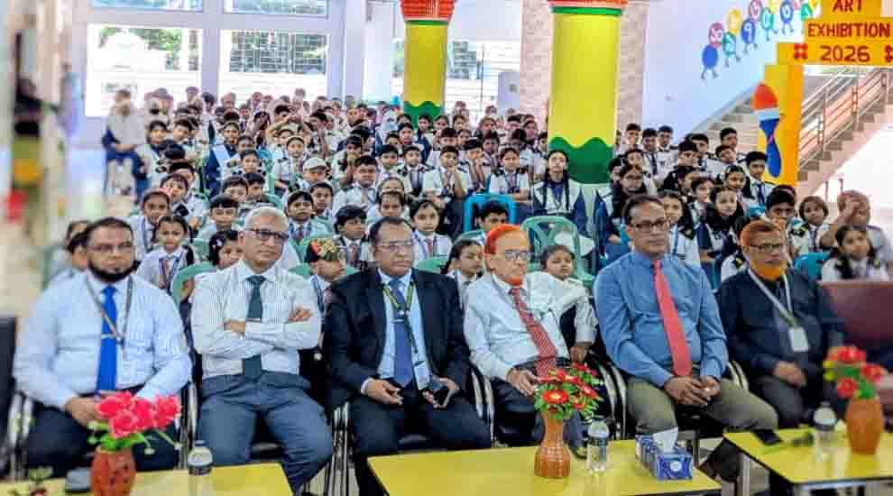 স্কলার্সহোম টিলাগড় ক্যাম্পাসে তিন দিনব্যাপি আর্ট এক্সিবিশন সম্পন্ন