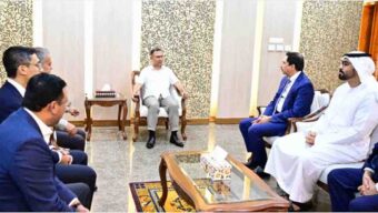 প্রধানমন্ত্রীর সঙ্গে ডিপি ওয়ার্ল্ডের চেয়ারম্যানের সাক্ষাৎ