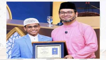 সিলেটের হিরা মালয়েশিয়ায় কোরআন প্রতিযোগিতায় প্রথম