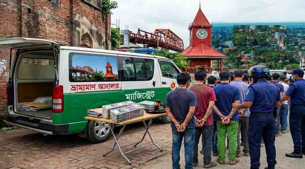 সিলেটে একমাসে ৩৪ লাখ টাকা জরিমানা, কা রা গা রে ২২২ জন