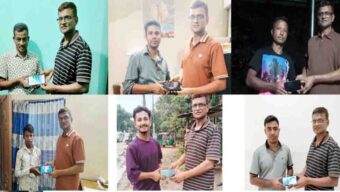 জৈন্তাপুরে ৫৬টি হারানো মোবাইল ফিরে পেলেন মালিকরা