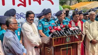 দুর্গাপূজার নিরাপত্তা নিশ্চিতে সর্বোচ্চ সতর্ক অবস্থানে ডিএমপি: কমিশনার