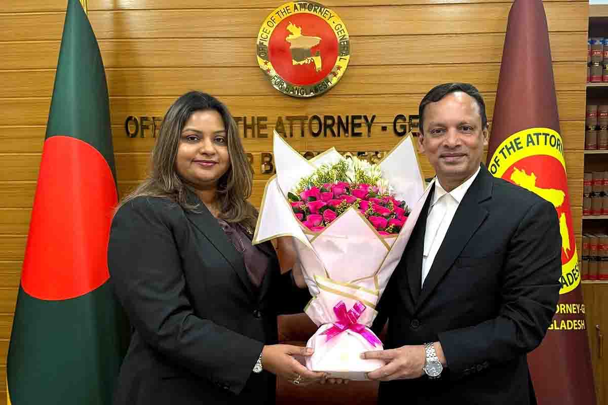 অ্যাটর্নি জেনারেলের সঙ্গে মালদ্বীপের হাইকমিশনারের সাক্ষাৎ