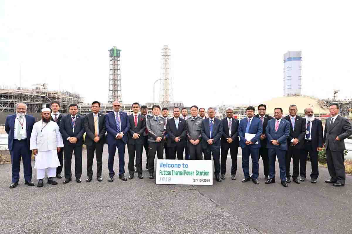 জাপানে জেরা’র এলএনজি টার্মিনাল ও বিদ্যুৎকেন্দ্র পরিদর্শন প্রধানমন্ত্রীর