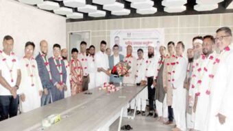 বাজুস সিলেট জেলা শাখার নবনির্বাচিত কমিটির দায়িত্ব গ্রহন সম্পন্ন