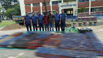 কোম্পানীগঞ্জে ৬৩ লাখ টাকার ভারতীয় ম দ উদ্ধার