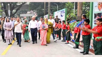 শিশু একাডেমির সুবর্ণজয়ন্তী: শিশুদের ভালোবাসায় সিক্ত প্রধানমন্ত্রী